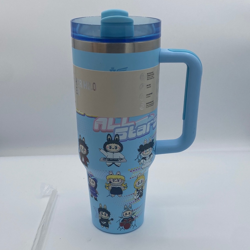 Stanley Light‎ Blue Quencher H2.0 Tumbler Labubu Allstars